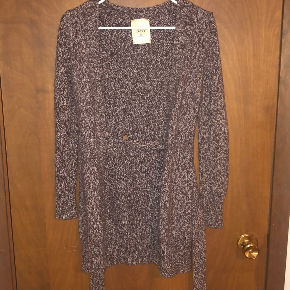 Purple Knit Sweater